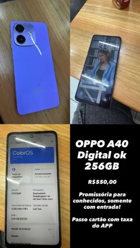 Celular OPPO A40