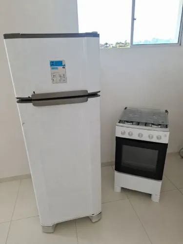 Geladeira e fogão