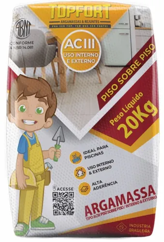 Argamassa Ac3 Piso Sobre Piso 20kg