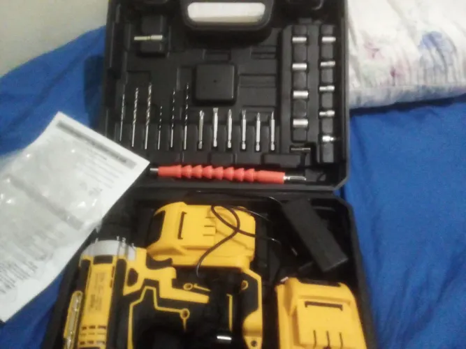 Parafusadeira furadeira 2 bateria 48v