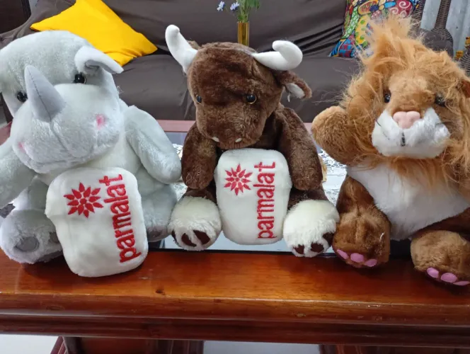 Lote de 3 Películas Mamíferos da Parmalat 1998