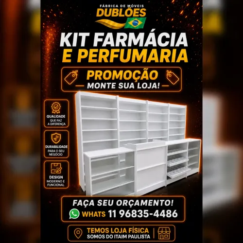 Farmácia moveis completa faça seu orçamento