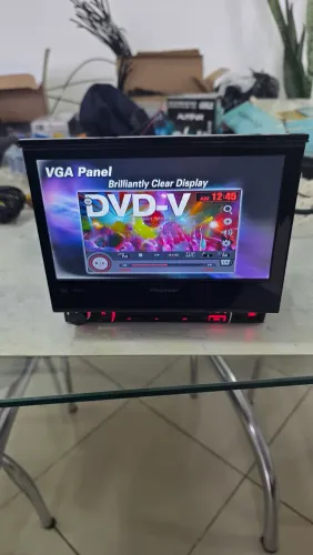 Rádio DVD Pioneer Retrátil AVH-3080 automotivo