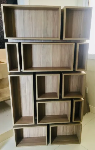 NICHO DE PAREDE PARA LIVROS EM MDF DE ALTA QUALIDADE!