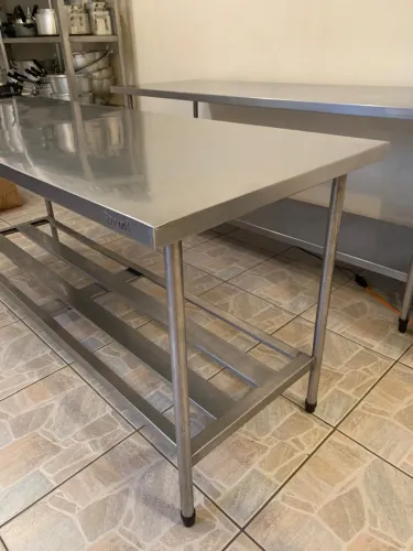 Bancada inox para cozinha profissional