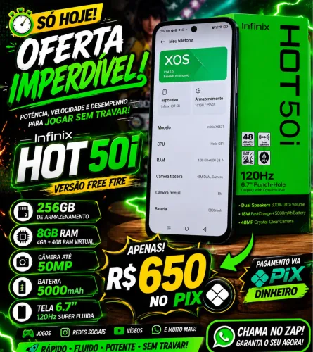 Vendo telefone lacrado