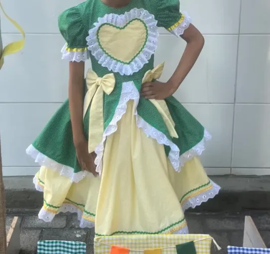Vestido festa junina Brasil