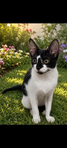 Adoção de lindo e carinhoso gatinho de 2 meses.