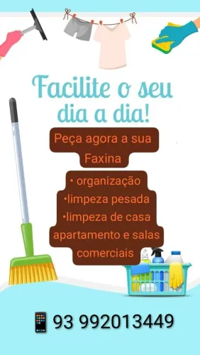 Faço faxina 