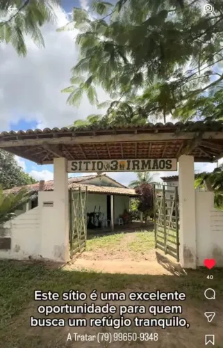 Sitio em Itabi -se  *