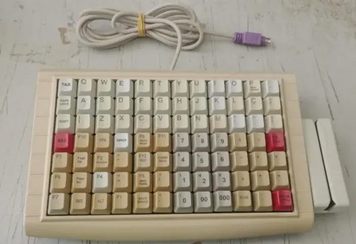 teclado personalizado 84 teclas para automação comercial