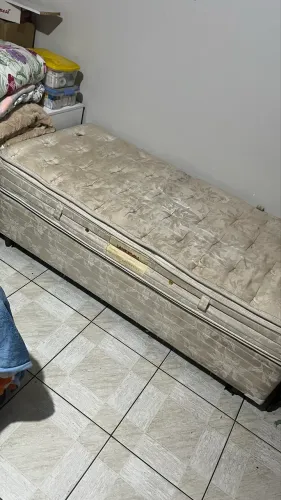 Cama box de solteiro