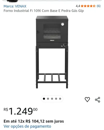 Forno com apenas 1 mês de uso 