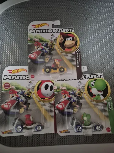 Mario kart hotwheels lote com 3