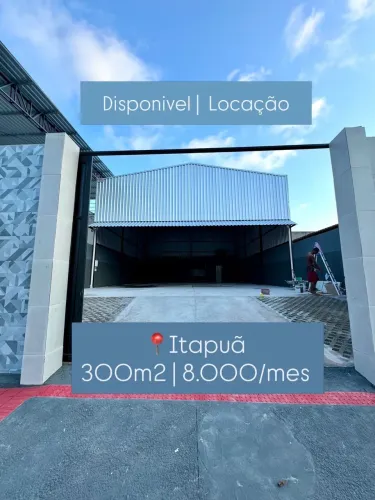ALUGO EXCELENTE GALPÃO EM ITAPUÃ