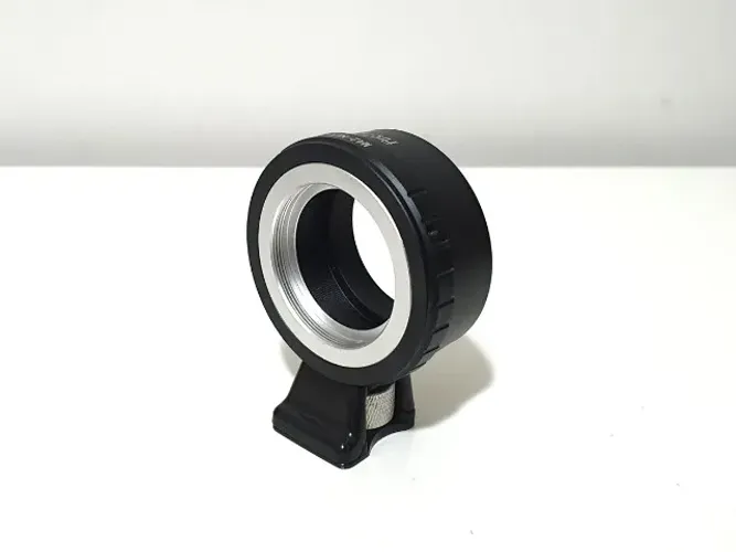 Anel Adaptador Lente M42-nex Sony Com Suporte Para Tripé