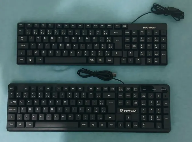 Teclado Multilaser + Teclado Hayom