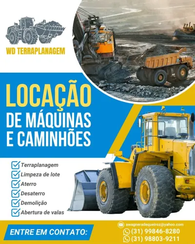 Serviço de terraplanagem 