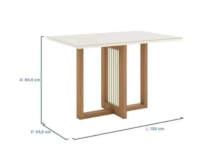 Mesa com quatro cadeiras