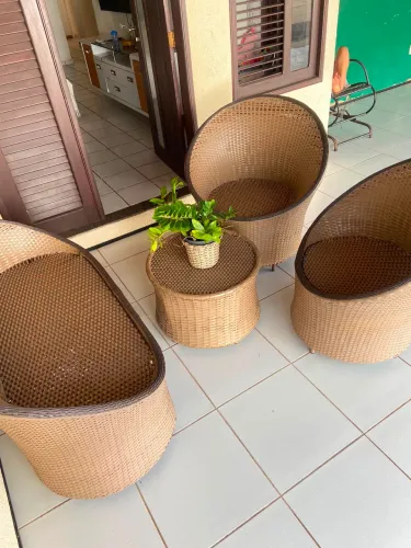 Conjunto de Varanda Completo
