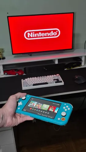 Nintendo Switch Lite Desbloqueado - Pronto para Jogar!