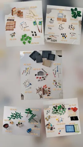 Playmobil Peças Valor Mínimo de Compra R$ 150,00 Informar <br>Informar as Escolhidas