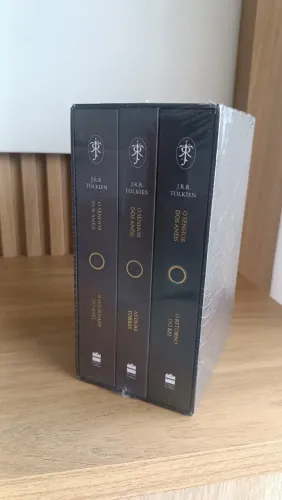 Box de Livros Trilogia O Senhor dos Anéis 