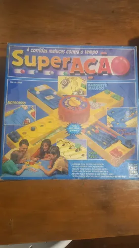 Jogo anos 80 original!!! SuperAção. Brinque com seus filhos