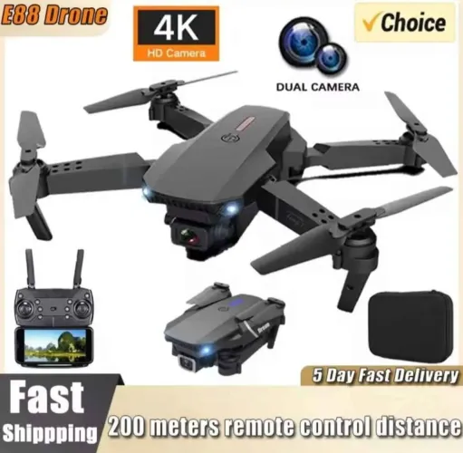 Drone E88 sem a câmera, novo