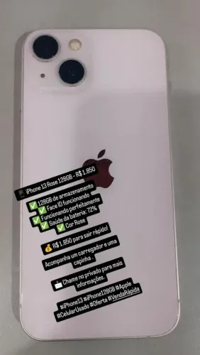 iPhone 13 rose