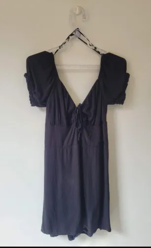 Vestido macaquinho em viscose Youcom