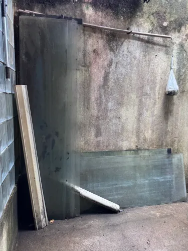 Vidro de box de banheiro