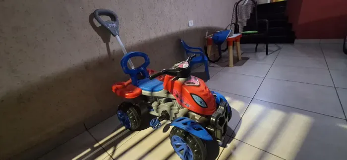 Carrinho quadriciclo 2 em 1 spider -Maral