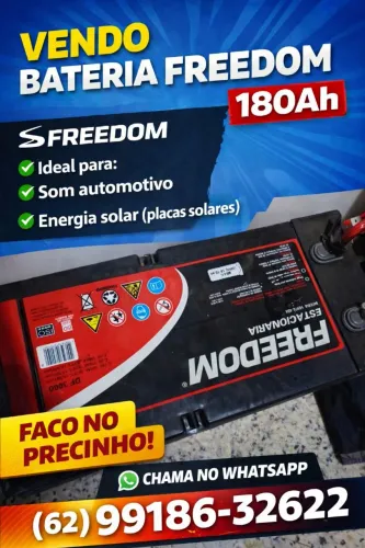 Bateria freedom 180 amperes