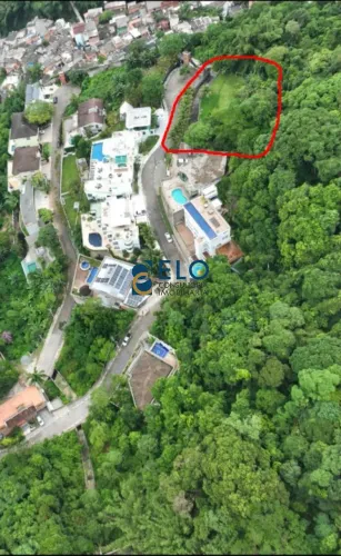 Terreno em condomínio à venda em Santos-SP, bairro Morro Santa Terezinha, com 1.449,23 m²
