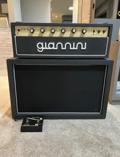 Amplificador Giannini True Reverb 3 + Falantes Fender + Footswich!