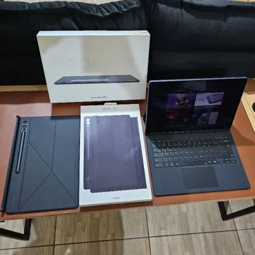 Samsung Galaxy Tab S10 Ultra Completo: Capa Teclado, S Pen, Carregador e Smart Book Cover