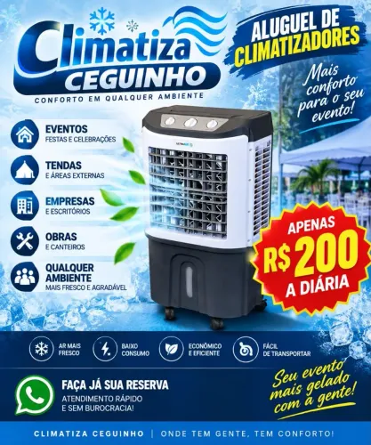 Aluguel de climatizadores