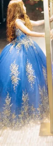 Vestido princesa 10a12anos