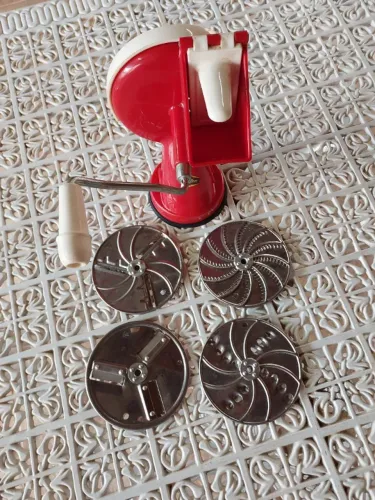 Cortador / Ralador de alimentos, Moplen Montedison, Vintage, Italiano, para colecionador