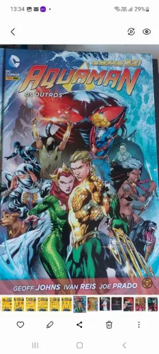 Livro Aquaman: os outros
