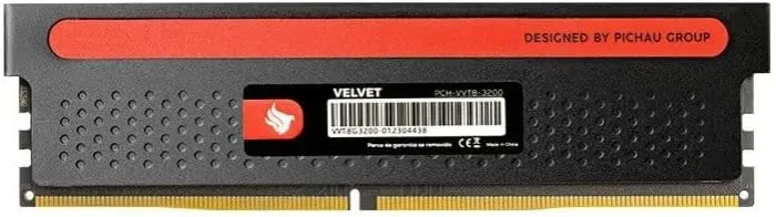 Memoria Pichau Velvet, Rgb, 8gb (2x8gb), Ddr4, 3200mhz