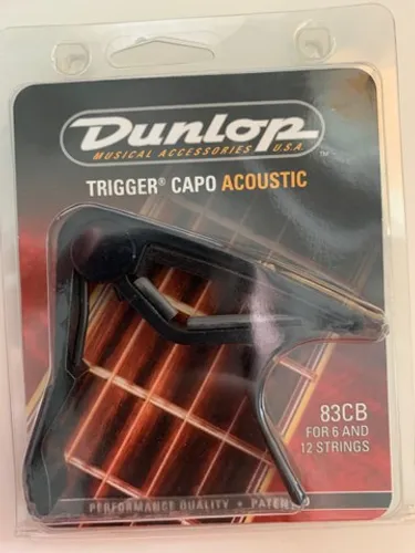 Capotraste dunlop novo