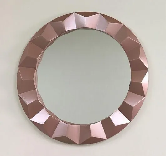 Espelho Decorativo Frisado 55cm **novo embalado**