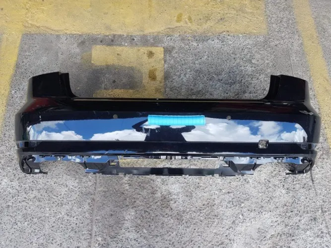 Parachoque Traseiro Audi A3 2014 - 2016 c/ furo