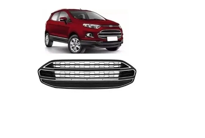 Grade Radiador Com Friso Cromado Ecosport 2013 14 2015 2016