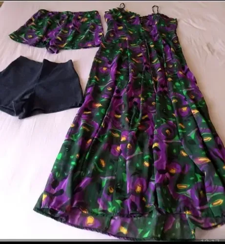 Vestido de seda M