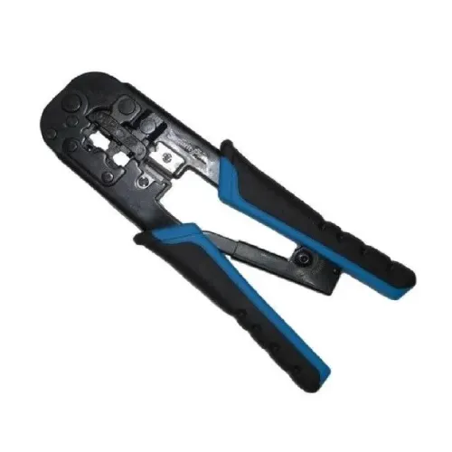 Alicate Crimpar Profissional Rj45 Rj11 Rj12 8p 6p 4p Com Catraca