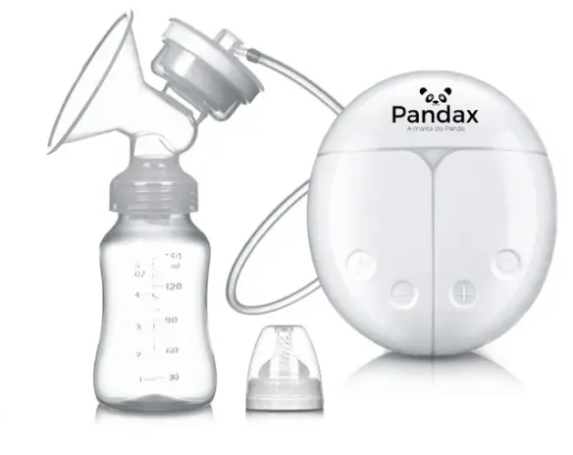Bomba Tira Leite Materno Pandax Mamãe N.1 - Elétrica Bivolt 110V/220V e USB