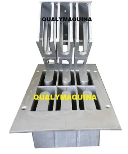 Forma de Meia Canaleta para maquina de blocos
